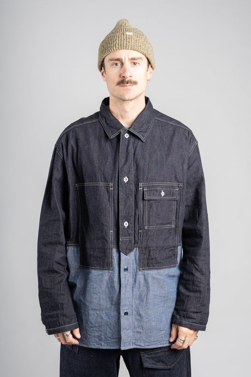 Utility Shirt Type 2 10oz Denim - Indigo – Tempest Works