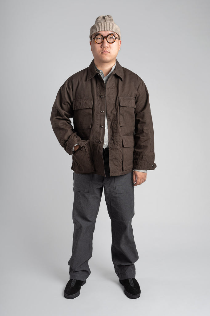 Modified Cotton B.D.U. Jacket - Moca Brown – Tempest Works