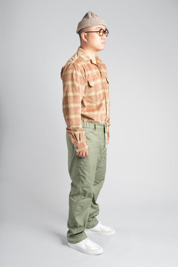 Fatigue Cotton Easy Pants - Light Olive Green – Tempest Works